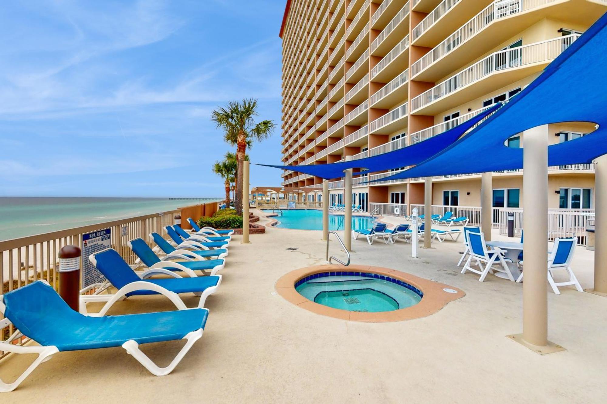 Sunrise Beach 1702 - Beachfront Condo Panama City Beach Ngoại thất bức ảnh